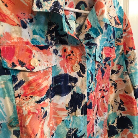 Alia Petite Lightweight Shirt Jacket - Picture 4 of 8